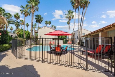 Very close to Old Town Scottsdale, this remodeled end-unit on Scottsdale Shadows in Arizona - for sale on GolfHomes.com, golf home, golf lot