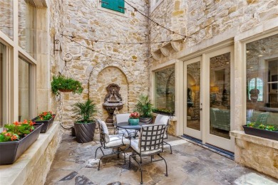 Stunning Mediterranean style custom Villa located in the highly on Stonebridge Ranch Country Club - Dye in Texas - for sale on GolfHomes.com, golf home, golf lot