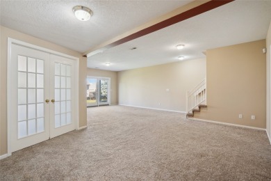 This stunning ranch townhome with finished walkout basement on Des Moines Golf and Country Club in Iowa - for sale on GolfHomes.com, golf home, golf lot