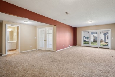 This stunning ranch townhome with finished walkout basement on Des Moines Golf and Country Club in Iowa - for sale on GolfHomes.com, golf home, golf lot