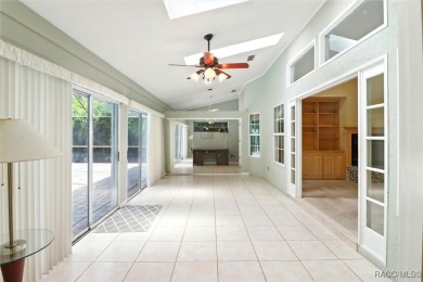 Majestic oak trees and sago palms welcome you to this beautiful on Sugarmill Woods Golf and Country Club in Florida - for sale on GolfHomes.com, golf home, golf lot