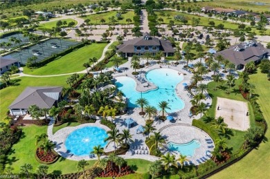 Discover luxury living within the serene coastal modern ambiance on Old Corkscrew Golf Club in Florida - for sale on GolfHomes.com, golf home, golf lot