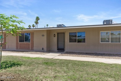 Updated and move-in ready! This 2 bed, 2 bath patio home in Sun on Sun City Lakes West and East in Arizona - for sale on GolfHomes.com, golf home, golf lot