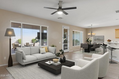 This clean, cute and move-in ready Arcada model with 2 BD + Den on Corte Bella Golf Club in Arizona - for sale on GolfHomes.com, golf home, golf lot