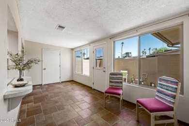 Updated and move-in ready! This 2 bed, 2 bath patio home in Sun on Sun City Lakes West and East in Arizona - for sale on GolfHomes.com, golf home, golf lot
