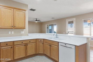 This clean, cute and move-in ready Arcada model with 2 BD + Den on Corte Bella Golf Club in Arizona - for sale on GolfHomes.com, golf home, golf lot