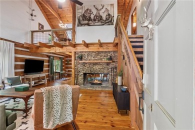 The cozy North Georgia cabin you've been searching for is here on Big Canoe Golf Club - Cherokee in Georgia - for sale on GolfHomes.com, golf home, golf lot