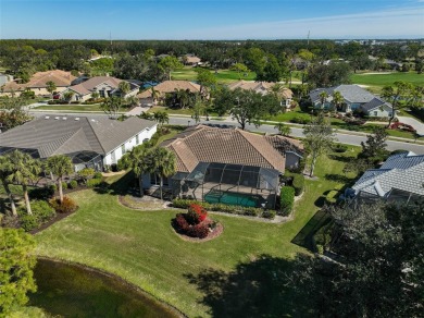 Presenting an exceptional residence with a serene and expansive on Calusa Lakes Golf Club in Florida - for sale on GolfHomes.com, golf home, golf lot