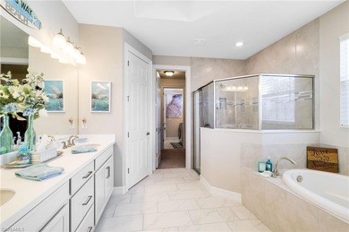 Welcome home to this beautifully maintained Barrymore model, a on Bonita National Golf Course in Florida - for sale on GolfHomes.com, golf home, golf lot