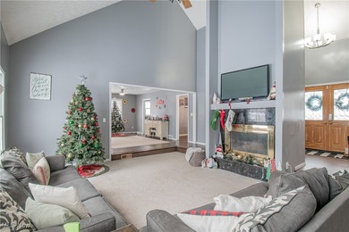 Welcome home to this spacious 4-bedroom, 3-bath ranch-style on Gleneagles Golf Club in Ohio - for sale on GolfHomes.com, golf home, golf lot