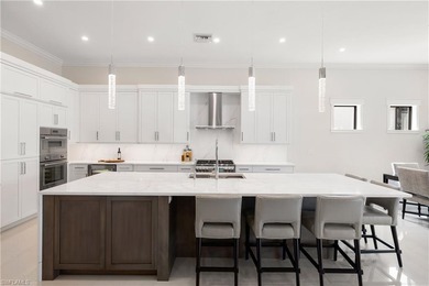 A true showpiece of modern luxury, this one of a kind Pinnacle on Calusa Pines Golf Club in Florida - for sale on GolfHomes.com, golf home, golf lot