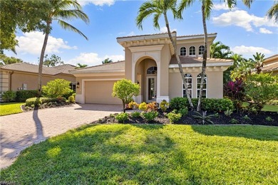 Absolutely stunning and impeccably maintained, this Merena model on Palmira Golf and Country Club in Florida - for sale on GolfHomes.com, golf home, golf lot