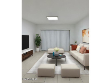 This charming 2-bedroom, 2-bathroom apartment offers a fantastic on Daytona Beach Golf Club in Florida - for sale on GolfHomes.com, golf home, golf lot