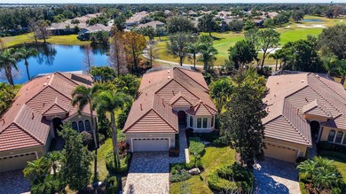 Welcome home to this beautifully updated three-bedroom residence on Lakewood Ranch Golf and Country Club in Florida - for sale on GolfHomes.com, golf home, golf lot