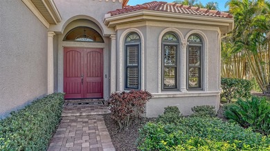 Welcome home to this beautifully updated three-bedroom residence on Lakewood Ranch Golf and Country Club in Florida - for sale on GolfHomes.com, golf home, golf lot