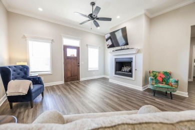 Built in 2021, this beautifully designed 3-bedroom, 2-bathroom on Mystic Creek Golf Club in Arkansas - for sale on GolfHomes.com, golf home, golf lot