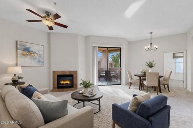 Refreshed spacious 3-bed, 2-bath condo in the desirable gated on McCormick Ranch Golf Club in Arizona - for sale on GolfHomes.com, golf home, golf lot