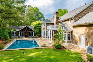 Welcome to a true Carrollton gem-this stunning New England-style on Oak Mountain Championship Golf Club in Georgia - for sale on GolfHomes.com, golf home, golf lot