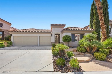 Guard-gated Renaissance at Seven Hills luxury! Elegant on Rio Secco Golf Club in Nevada - for sale on GolfHomes.com, golf home, golf lot