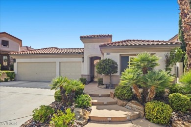 Guard-gated Renaissance at Seven Hills luxury! Elegant on Rio Secco Golf Club in Nevada - for sale on GolfHomes.com, golf home, golf lot