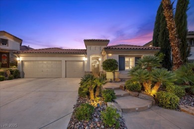 Guard-gated Renaissance at Seven Hills luxury! Elegant on Rio Secco Golf Club in Nevada - for sale on GolfHomes.com, golf home, golf lot