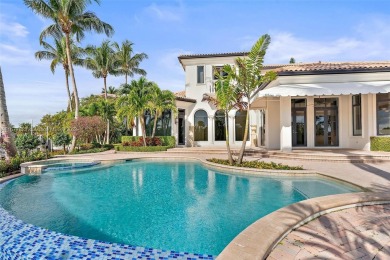 Beautiful waterfront property on a point lot with 260' of on North Palm Beach Country Club in Florida - for sale on GolfHomes.com, golf home, golf lot