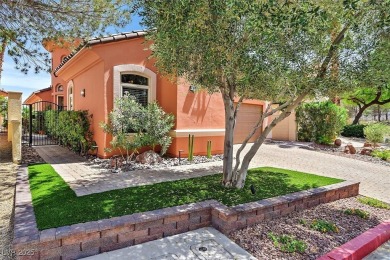 Stunning single-story home in a gated Lake Las Vegas community on Reflection Bay Golf Club in Nevada - for sale on GolfHomes.com, golf home, golf lot