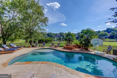 Lakefront living in Hamilton Mill! This spacious 6-bedroom on Hamilton Mill Golf Club in Georgia - for sale on GolfHomes.com, golf home, golf lot