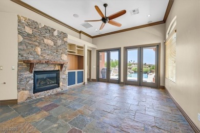 Stunning single-story home in a gated Lake Las Vegas community on Reflection Bay Golf Club in Nevada - for sale on GolfHomes.com, golf home, golf lot