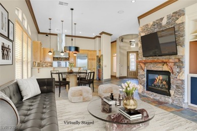 Stunning single-story home in a gated Lake Las Vegas community on Reflection Bay Golf Club in Nevada - for sale on GolfHomes.com, golf home, golf lot