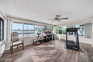 Welcome to golf course living in Sun City, perfectly positioned on Sun City South Golf Course in Arizona - for sale on GolfHomes.com, golf home, golf lot