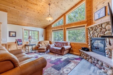 This Charming Cabin is Ready for You-  Fully Furnished and on Island Park Village Resort Golf Course in Idaho - for sale on GolfHomes.com, golf home, golf lot