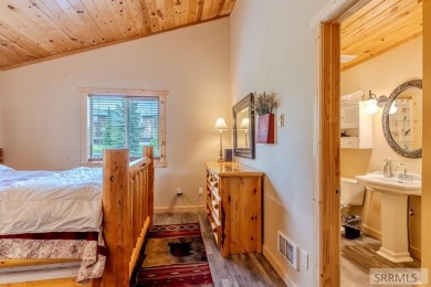This Charming Cabin is Ready for You-  Fully Furnished and on Island Park Village Resort Golf Course in Idaho - for sale on GolfHomes.com, golf home, golf lot