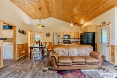 This Charming Cabin is Ready for You-  Fully Furnished and on Island Park Village Resort Golf Course in Idaho - for sale on GolfHomes.com, golf home, golf lot