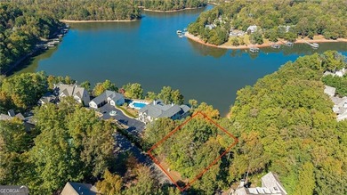 Build-Ready Lake Lanier Lot in Prestigious Chestatee Golf on Chestatee Golf Club in Georgia - for sale on GolfHomes.com, golf home, golf lot