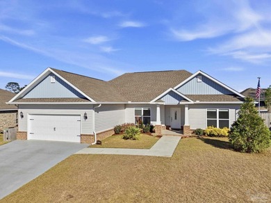 Built in 2021 and thoughtfully elevated beyond standard builds on Champion Golf Club in Florida - for sale on GolfHomes.com, golf home, golf lot