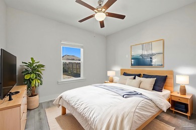 Built in 2021 and thoughtfully elevated beyond standard builds on Champion Golf Club in Florida - for sale on GolfHomes.com, golf home, golf lot