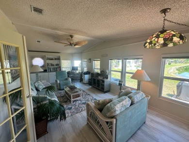Lot rent is $1342.00 monthly  This well cared for 2 bedrooms/2 on Del Tura Golf and Country Club in Florida - for sale on GolfHomes.com, golf home, golf lot