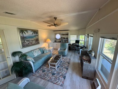 Lot rent is $1342.00 monthly  This well cared for 2 bedrooms/2 on Del Tura Golf and Country Club in Florida - for sale on GolfHomes.com, golf home, golf lot