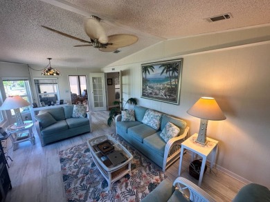 Lot rent is $1342.00 monthly  This well cared for 2 bedrooms/2 on Del Tura Golf and Country Club in Florida - for sale on GolfHomes.com, golf home, golf lot
