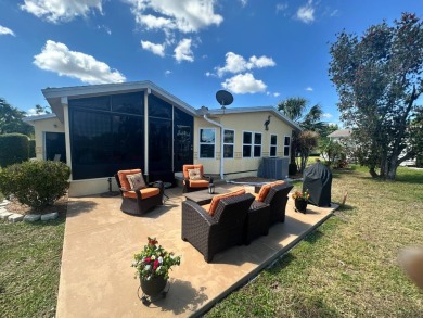 Lot rent is $1342.00 monthly  This well cared for 2 bedrooms/2 on Del Tura Golf and Country Club in Florida - for sale on GolfHomes.com, golf home, golf lot