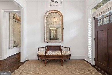 This STUNNING home nestled on the COVETED END LOT of the on North Fulton Golf Course in Georgia - for sale on GolfHomes.com, golf home, golf lot