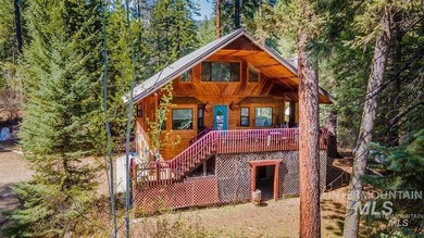 Very private cabin/home at the end of a dead-end road. Warm on Terrace Lakes Golf Resort in Idaho - for sale on GolfHomes.com, golf home, golf lot