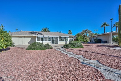 Freedom Begins at the Lake! Welcome to one of Sun City's most on Sun City Lakes West and East in Arizona - for sale on GolfHomes.com, golf home, golf lot