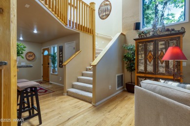 Situated on the 7th tee of Pinetop Lakes Country Club in the on Pinetop Lakes Golf and Country Club in Arizona - for sale on GolfHomes.com, golf home, golf lot