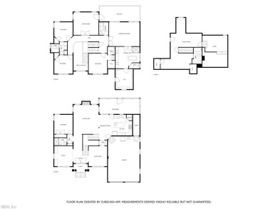 Exquisitely renovated, 4,805 sq ft residence (seller added 1,400 on Riverfront Golf Club in Virginia - for sale on GolfHomes.com, golf home, golf lot