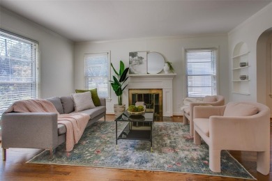 Step into this charming brick cottage and you'll be greeted by on Stevens Park Golf Course in Texas - for sale on GolfHomes.com, golf home, golf lot