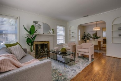 Step into this charming brick cottage and you'll be greeted by on Stevens Park Golf Course in Texas - for sale on GolfHomes.com, golf home, golf lot