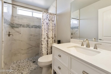 Welcome home to this beautiful located in the gated, guarded 55+ on Fountain of the Sun Country Club in Arizona - for sale on GolfHomes.com, golf home, golf lot