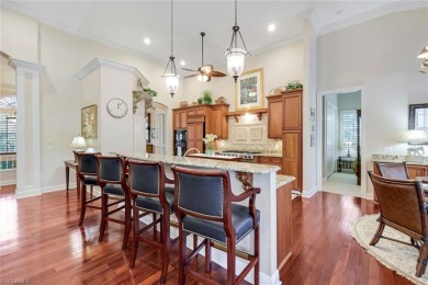 Elegant and inviting, this pristine Marco Island residence is on Hideaway Beach Golf Course in Florida - for sale on GolfHomes.com, golf home, golf lot